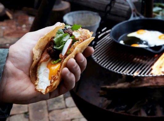 “Chorizo” + Egg Tacos - Chief Nutrition