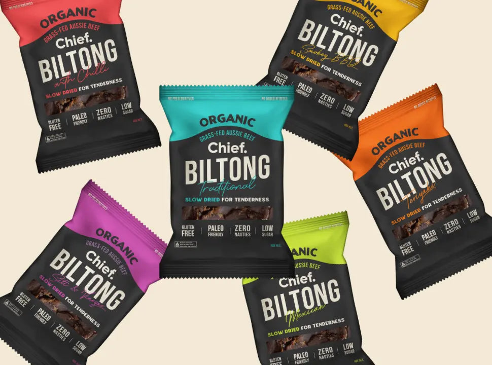 Biltong Updates + New Flavours Coming Soon! - Chief Nutrition