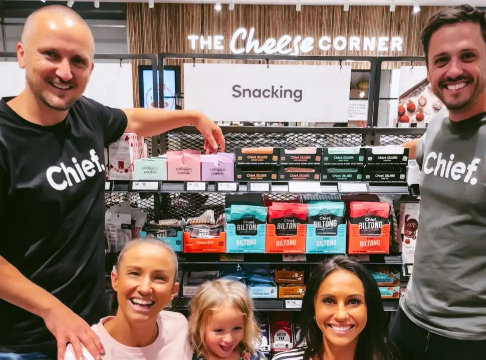 Chief Collagen Bars now available in Woolies! - Chief Nutrition